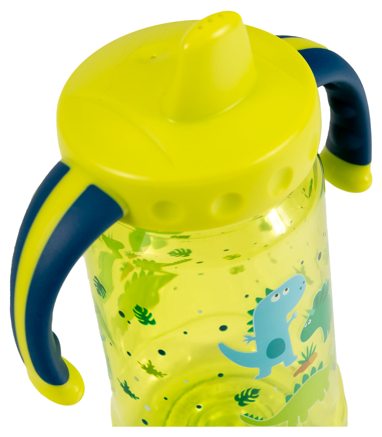 COOL GEAR 2-Pack 12 oz Gripper Sipper Cups For Kids & Toddlers - Dishwasher Safe, Spillproof, Leakproof Waterbottle With Handles For Babies