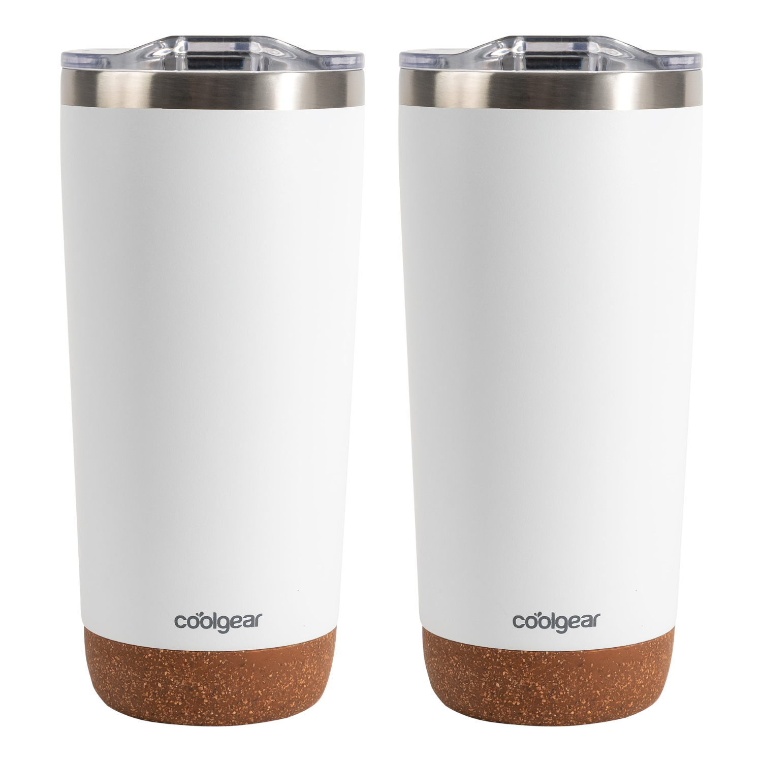 2-in-1 Stainless Steel Cups