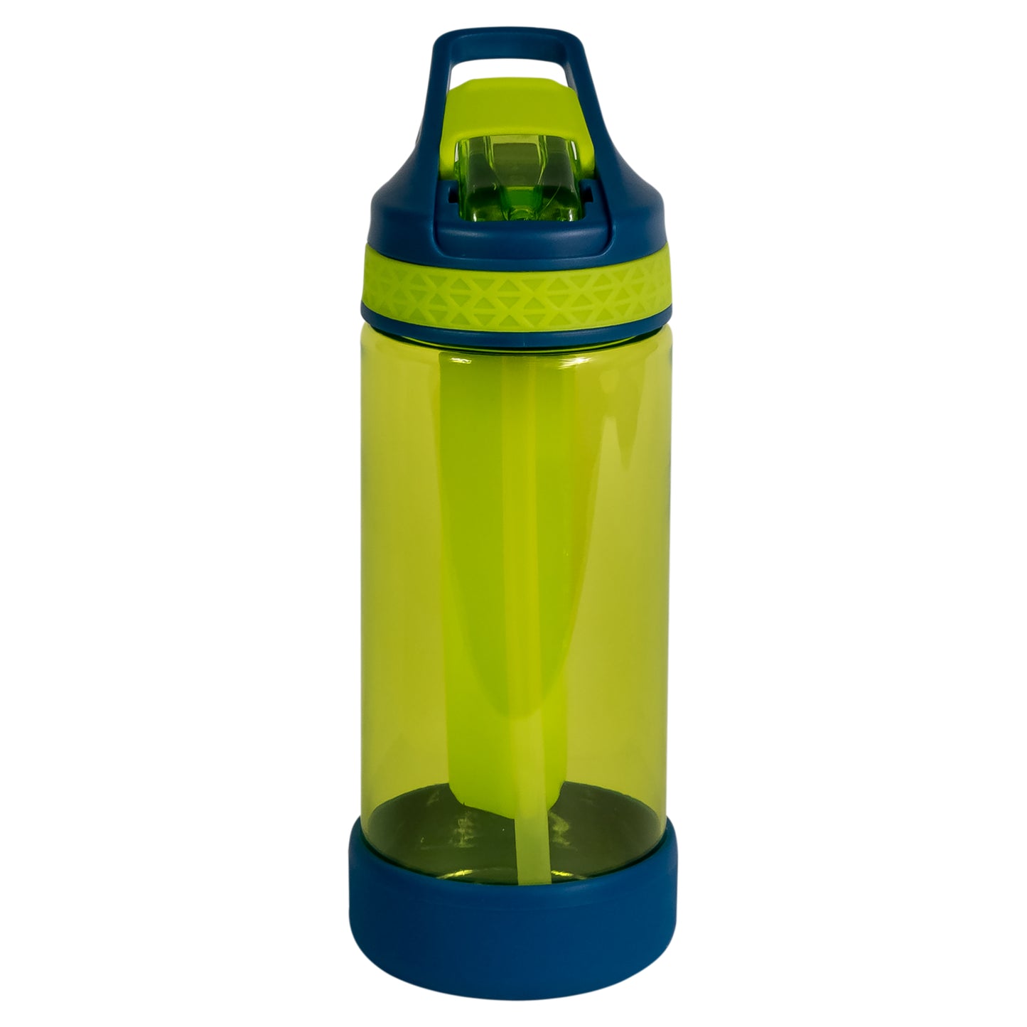 COOL GEAR 4-Pack Kid's 16 oz System Sipper Water Bottle | Made with Durable Tritan Plastic | Freezer Gel Stick, Carrying Loop, and Non-Slip Grip | Great For School, Sports, Outdoors and More