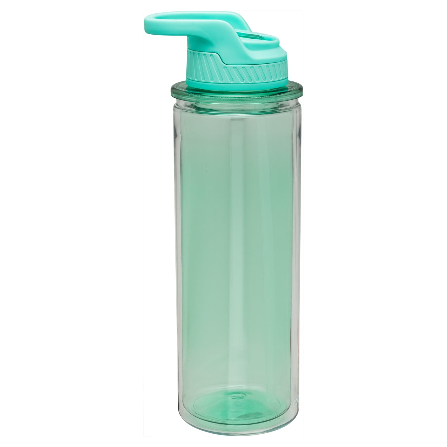 COOL GEAR 3-Pack 32 oz Essence Sipper Water Bottle with Wide Mouth & Flip Up Design | Double-Wall Insulation and Carry Loop For Easy On-The-Go Use - Green Tea Pack