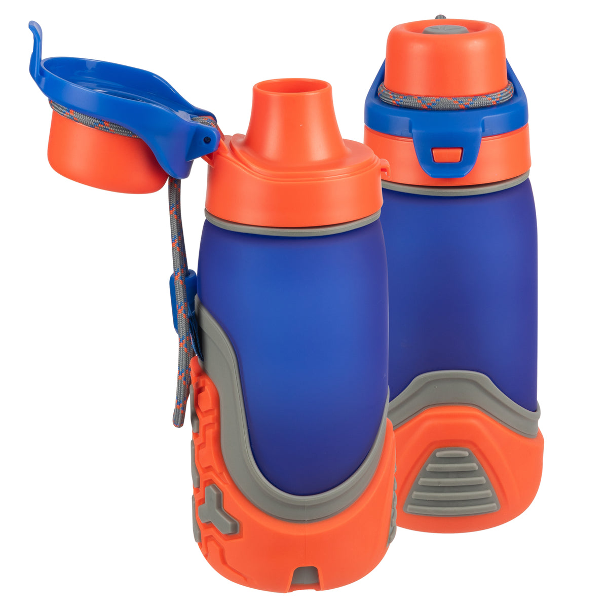 COOL GEAR 2-Pack 16 oz Treadz Plastic Water Bottle With Carrying Loop – Cool Gear