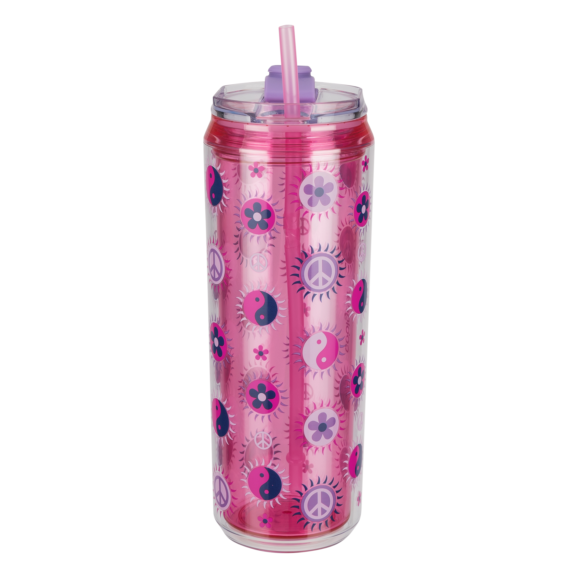 cool gear cups COOL GEAR 3-Pack 22 oz Modern Tumbler with Reusable Straw