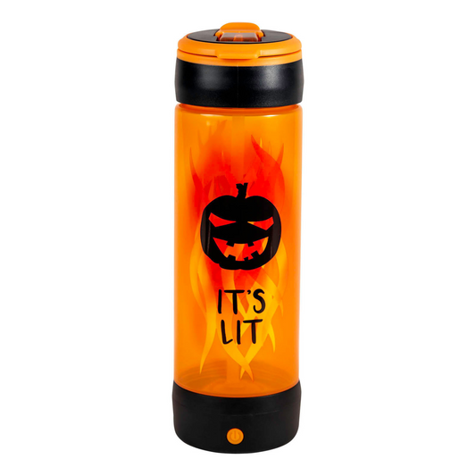 Pop Lights 24oz LIGHT UP ITS LIT Halloween Water Bottle:By Cool Gear