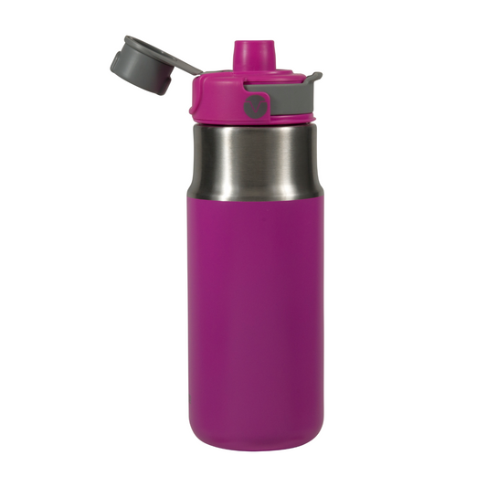 25 oz COOL GEAR Stainless Steel TRAVERSE Bottle with Sipper Lid