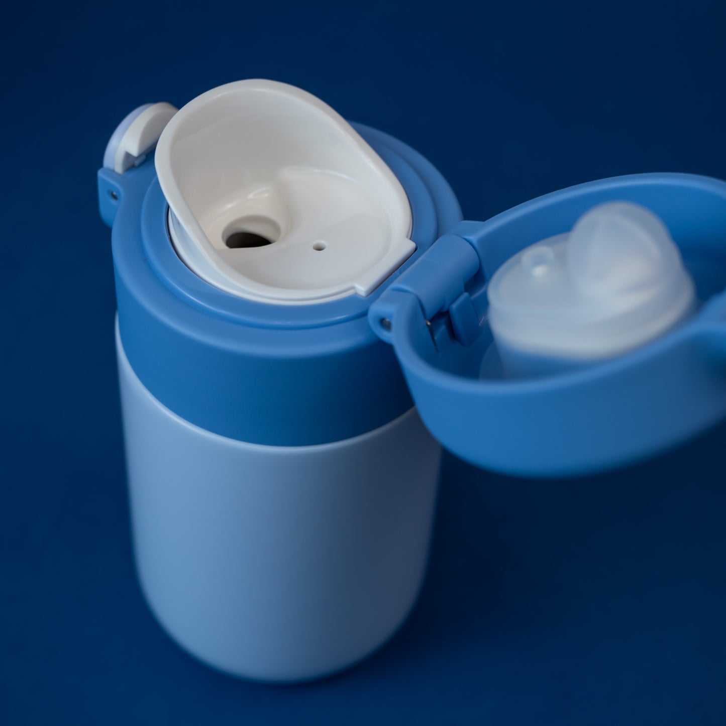 COOL GEAR Purse Bottle 8oz Stainless Steel Water Bottle 2 Pack, Compact Mini Bottle with Flip Top Lid, BPA-Free, Leak-Resistant, Small Water Bottle for Purse, Travel, On-the-Go