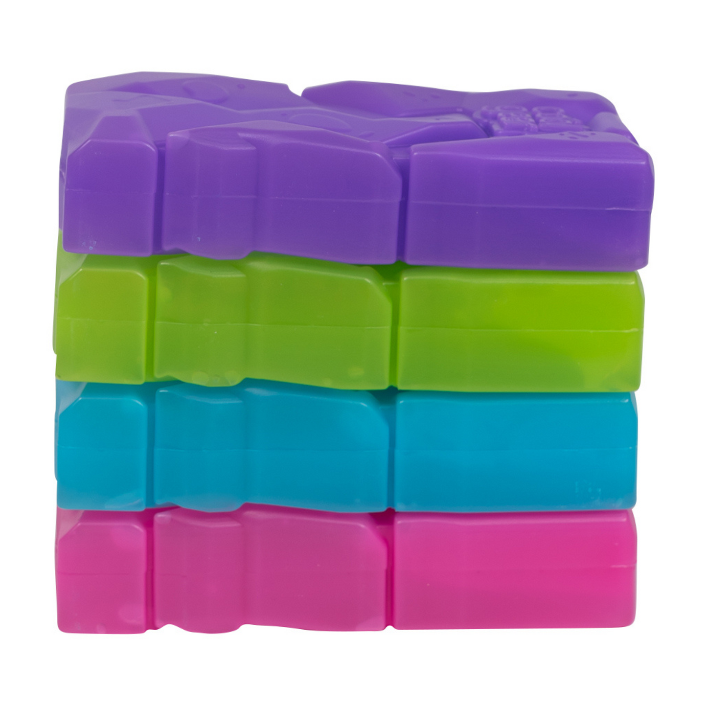 Cool Gear 2-Pack Kids Stackable Snack Snap Containers with Freezer